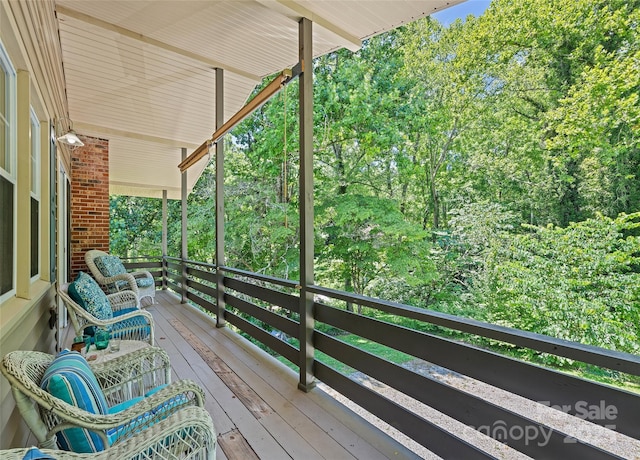 975 Buchanan Loop, Sylva, NC 28779 - view of wooden deck