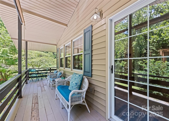 975 Buchanan Loop, Sylva, NC 28779 - view of wooden porch