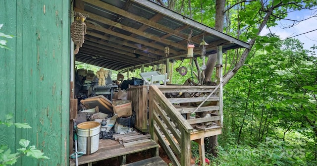83 Lemon Tree Dr, Sylva, NC 28779 - view of deck