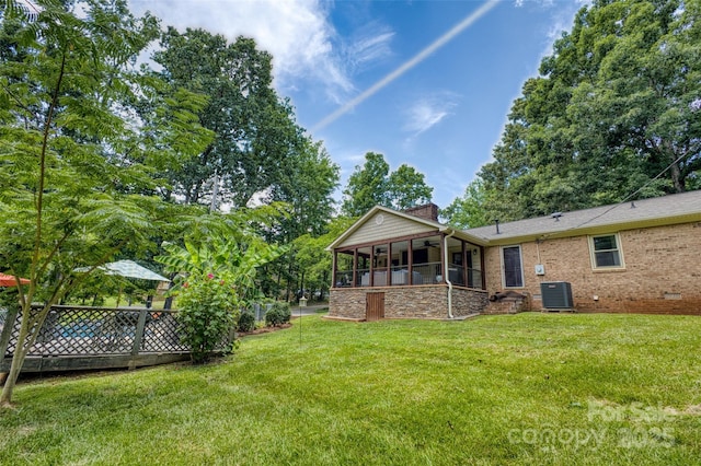 924 Holly Rd, Rock Hill, SC 29730 - view of grassy yard with a ceiling fan