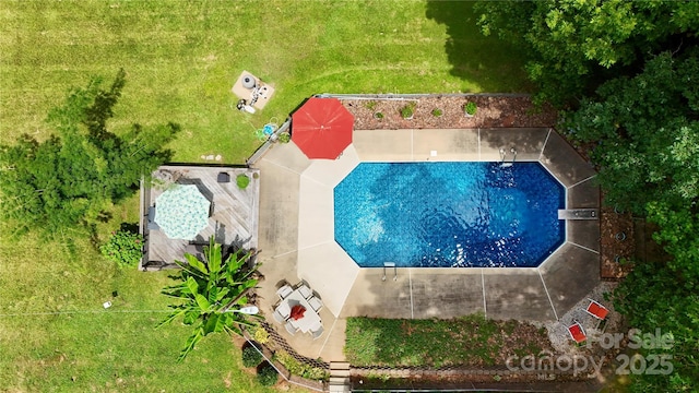 924 Holly Rd, Rock Hill, SC 29730 - aerial view of a pool