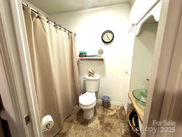 25 Norman Rd, Fletcher, NC 28732 - bathroom featuring toilet and a sink