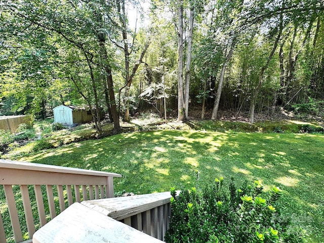 25 Norman Rd, Fletcher, NC 28732 - view of yard featuring a shed