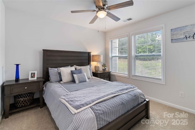 1076 Chicory Trce, Clover, SC 29710 - bedroom featuring carpet flooring and a ceiling fan