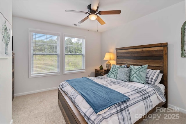1076 Chicory Trce, Clover, SC 29710 - bedroom with carpet flooring and ceiling fan
