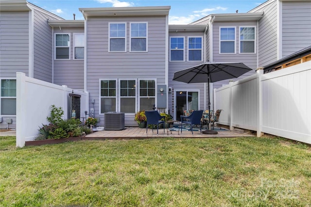 1076 Chicory Trce, Clover, SC 29710 - rear view of property with a patio area