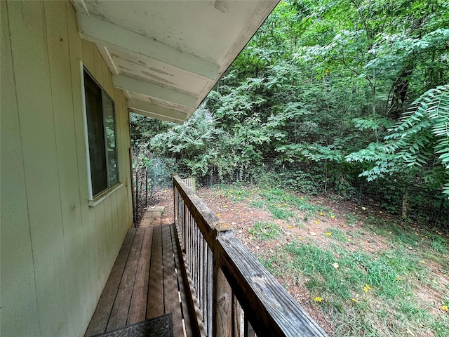 171 Windy Hill Dr, Franklin, NC 28734 - view of wooden terrace