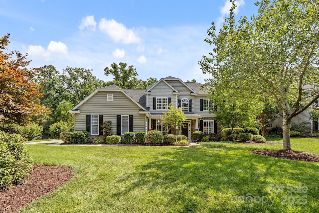 11023 King George Ln, Waxhaw, NC 28173 - traditional-style home featuring a front yard
