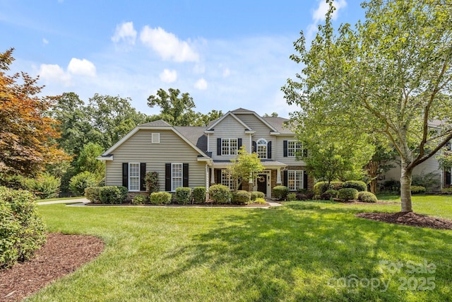11023 King George Ln, Waxhaw, NC 28173 - traditional-style home featuring a front yard