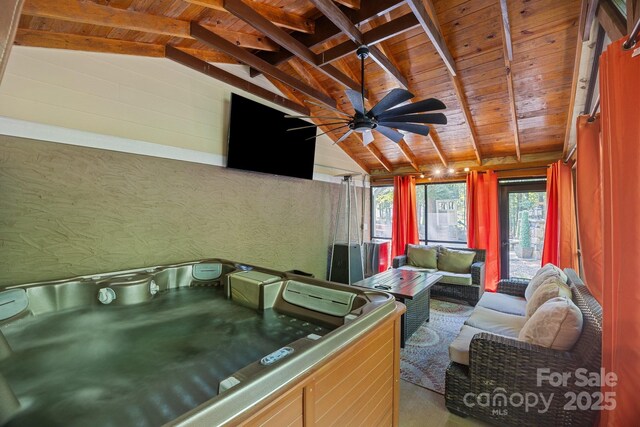 3211 Keady Mill Loop, Kannapolis, NC 28081 - sunroom / solarium with a hot tub
