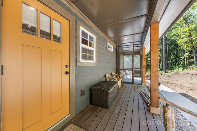 8333 Catawba Cove Dr, Belmont, NC 28012 - view of wooden porch