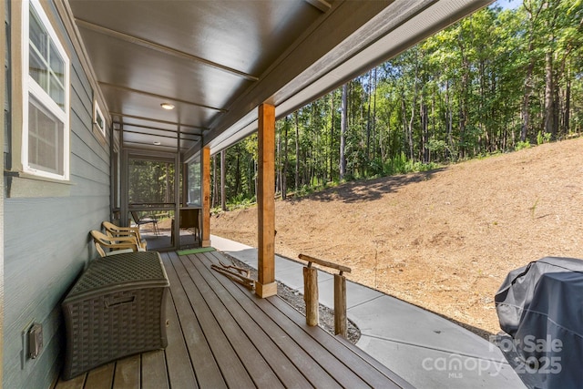 8333 Catawba Cove Dr, Belmont, NC 28012 - wooden deck featuring area for grilling