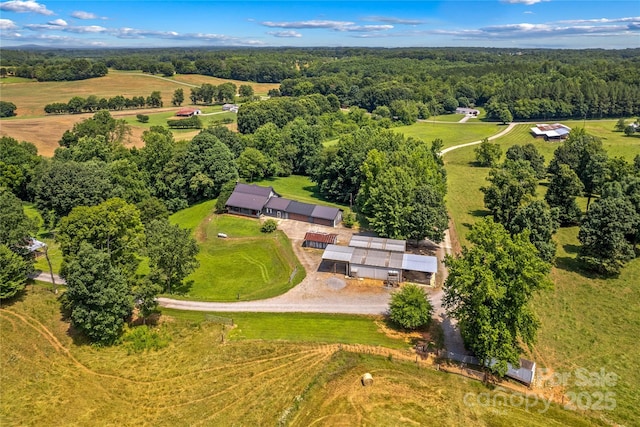 144 J And W Rd, Olin, NC 28660 - aerial view of a forest