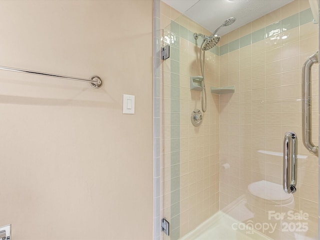 9237 N Vicksburg Park Ct, Charlotte, NC 28210 - full bathroom with a stall shower