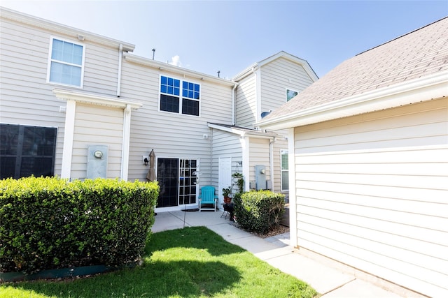 141 Leyton Loop Unit B, Mooresville, NC 28117 - back of property featuring a lawn