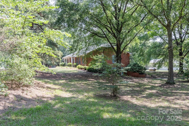 621 Big Lick Rd, Oakboro, NC 28129 - view of yard
