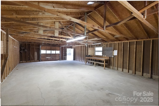 621 Big Lick Rd, Oakboro, NC 28129 - misc room featuring a garage