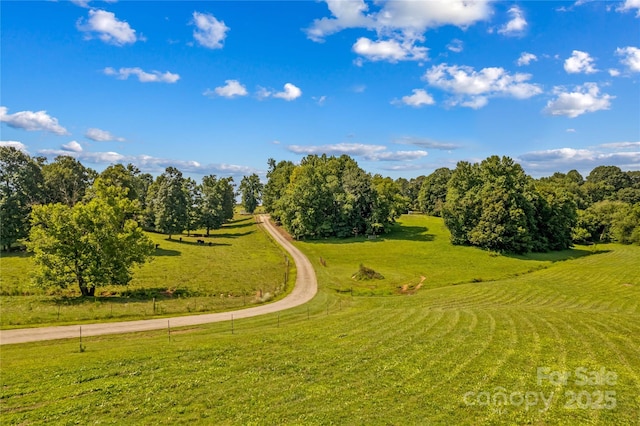 179 J And W Rd, Olin, NC 28660 - view of property's community with a yard and a view of rural / pastoral area