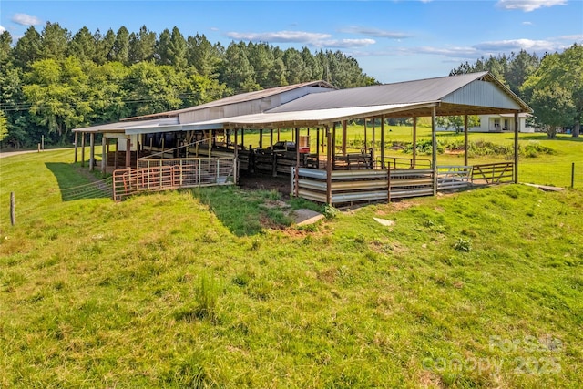 179 J And W Rd, Olin, NC 28660 - view of horse barn