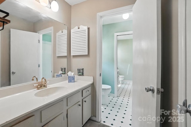 11100 Painted Tree Rd, Charlotte, NC 28226 - bathroom featuring toilet and vanity
