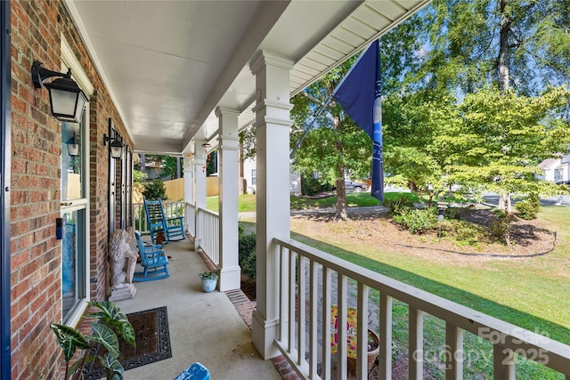 7410 Derby Meadows Ct, Charlotte, NC 28216 - view of porch