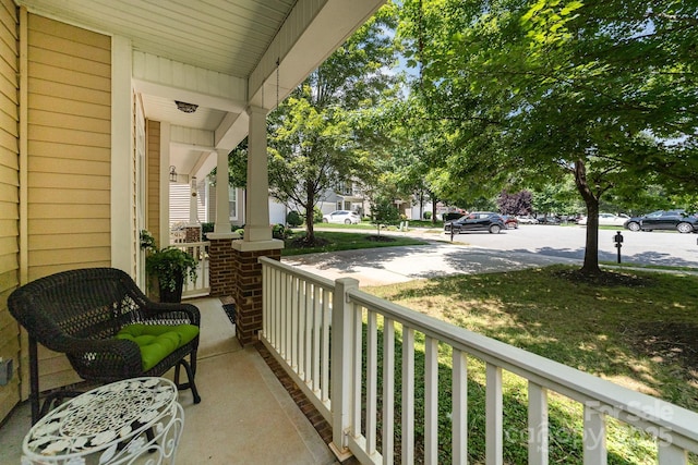 9836 Coatbridge Dr NW, Charlotte, NC 28269 - view of porch