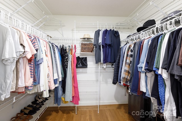 1631 Amanda Ln, Rock Hill, SC 29730 - walk in closet featuring wood finished floors