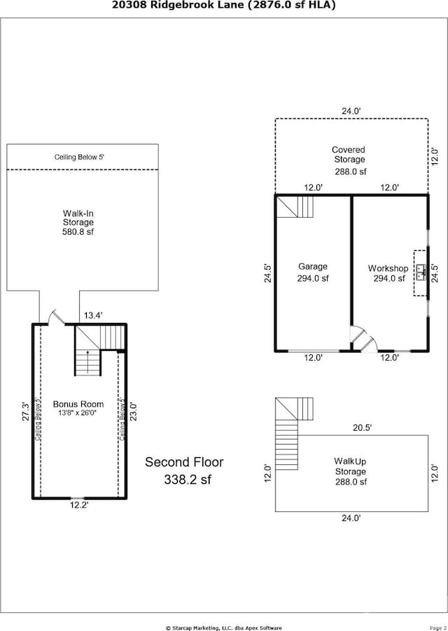 20308 Ridgebrook Ln, Locust, NC 28097 - view of property floor plan