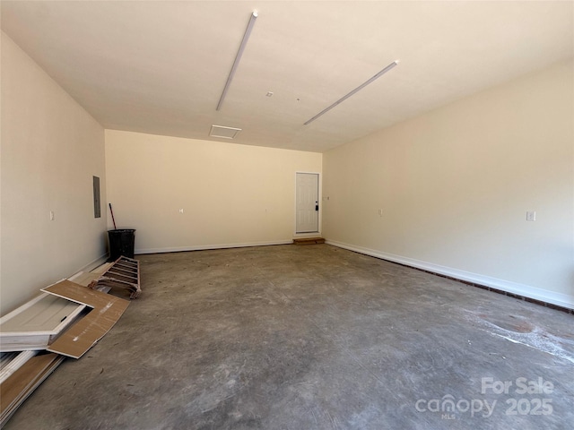 613 3rd Street Pl SW, Conover, NC 28613 - garage with baseboards and electric panel