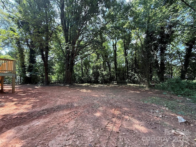 613 3rd Street Pl SW, Conover, NC 28613 - view of yard featuring a deck