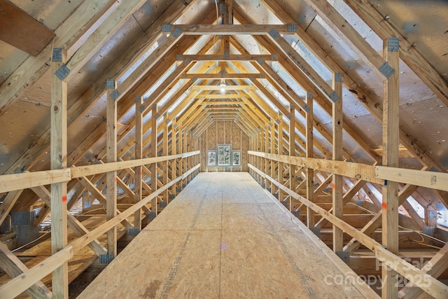 113 Chaska Loop, Troutman, NC 28166 - view of unfinished attic