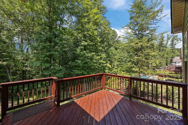 113 Chaska Loop, Troutman, NC 28166 - view of wooden terrace