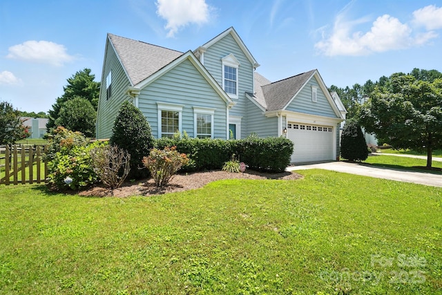 247 Aylesbury Ln, Indian Trail, NC 28079 - traditional-style house with roof with shingles, concrete driveway, and a garage