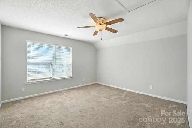 247 Aylesbury Ln, Indian Trail, NC 28079 - carpeted empty room with a ceiling fan and a textured ceiling