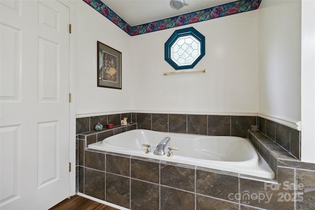 3149 Simmons St, Kannapolis, NC 28083 - full bath with a bath and wood finished floors