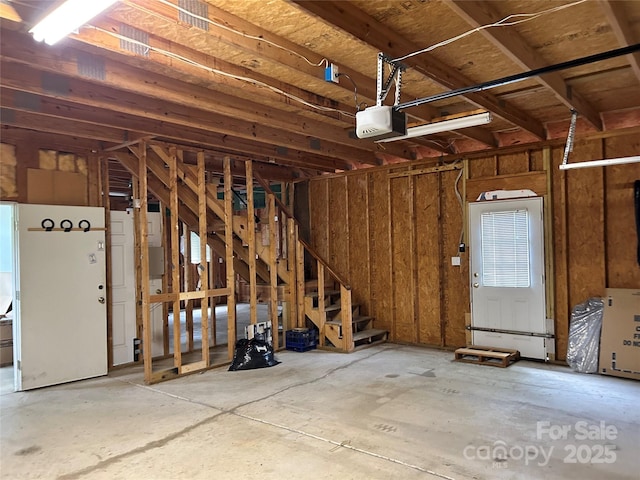 2633 Jb Denton Rd, Lancaster, SC 29720 - garage featuring a garage door opener