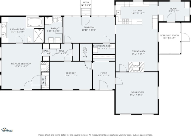 2633 Jb Denton Rd, Lancaster, SC 29720 - view of room layout