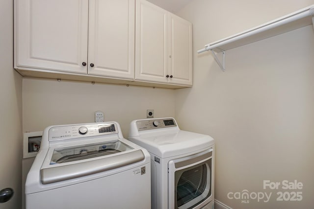 19421 Beaufain St, Cornelius, NC 28031 - laundry area with cabinet space and washer and dryer