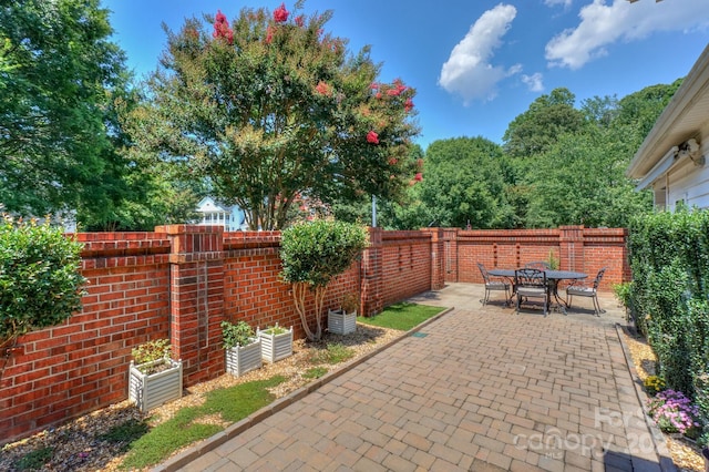 19421 Beaufain St, Cornelius, NC 28031 - view of patio / terrace featuring outdoor dining space