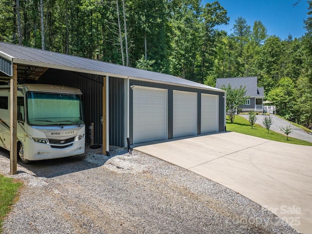 7376 NC-181 Hwy, Morganton, NC 28655 - garage featuring a detached garage