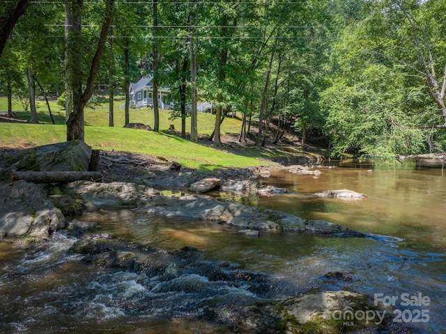 7376 NC-181 Hwy, Morganton, NC 28655 - view of grassy yard featuring a view of trees