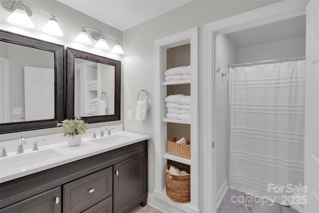 20234 Middletown Rd, Cornelius, NC 28031 - full bath with double vanity