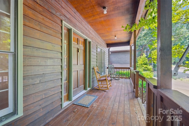 12 Woodvine Ln, Lake Wylie, SC 29710 - view of wooden porch