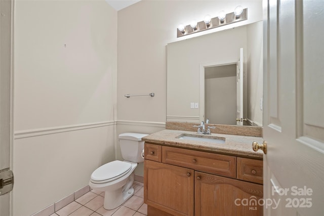 12 Woodvine Ln, Lake Wylie, SC 29710 - half bathroom with tile patterned floors and vanity
