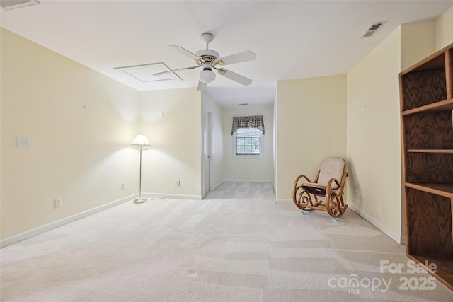 12 Woodvine Ln, Lake Wylie, SC 29710 - unfurnished room with ceiling fan and light carpet