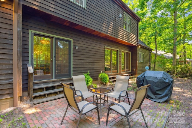 12 Woodvine Ln, Lake Wylie, SC 29710 - view of patio / terrace featuring grilling area
