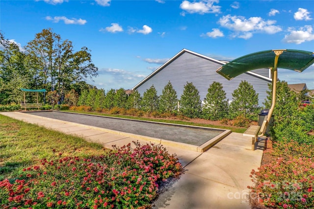 117 Cup Chase Dr, Mooresville, NC 28115 - view of community featuring a bocce ball area