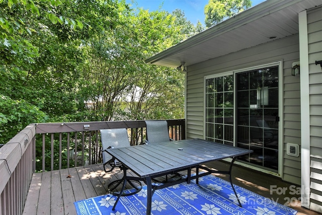 824 17th Avenue Dr SE, Hickory, NC 28602 - deck with outdoor dining space