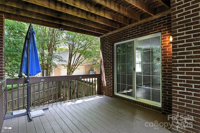 824 17th Avenue Dr SE, Hickory, NC 28602 - view of deck