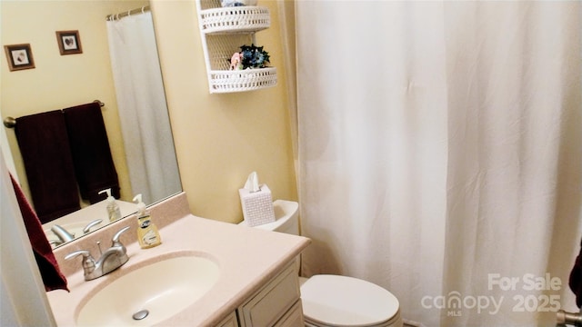 22 Florian Ln, Fletcher, NC 28732 - bathroom featuring vanity and a shower with shower curtain